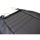 Housse BLACK VYNIL d'assise de siège avant de DEFENDER jusqu'au TD5 - EXMOOR TRIM