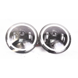 Pair of Angel eyes LED headlights for SERIES, DEFENDER and RRC
