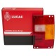 Lucas Range Rover Classic Lens Rear RH. November 87 on Red Edge
