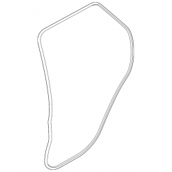 Joint d'étanchéité de porte AV et AR - Genuine