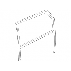 Coulisse de glace de porte AV et AR - Genuine