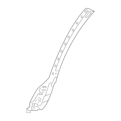 Coulisse de glace de porte AV et AR - Genuine
