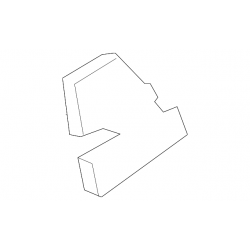 Coulisse de glace de porte AV et AR - Genuine