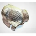 Ecran thermique ou pare-chaleur sur collecteur d'échappement de DEFENDER TD4