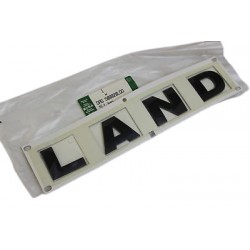 Lettres adhésives noires LAND pour capot moteur FREELANDER 1 - GENUINE