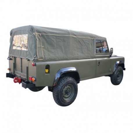 DEFENDER 110 full hood khaki - EXMOOR TRIM