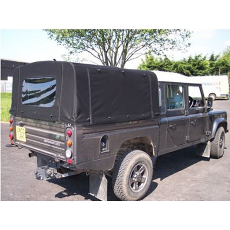 DEFENDER 130 WSW HOOD - Black no side windows