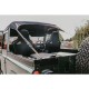 Defender 90/110 300TDI bikini hood black canvas