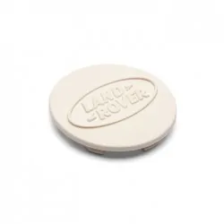 cabochon central blanc pour jante en acier - defender - genuine