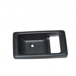 right hand defender inner door handle in black - front and rear side doors