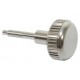 defender fuse box screw - anodised silver aluminium