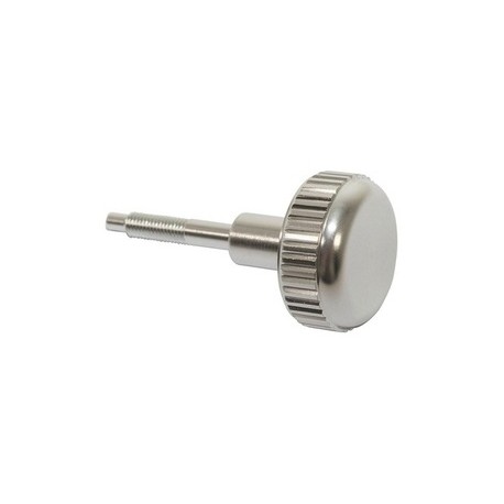 defender fuse box screw - anodised silver aluminium