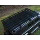 defender 110 full roof rack in black - britpart expedition