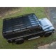 defender 110 full roof rack in black - britpart expedition