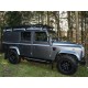 defender 110 full roof rack in black - britpart expedition