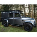 galerie aluminium 8 points de fixation pour defender 110 - britpart expedition