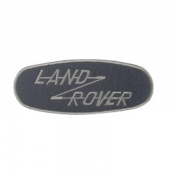 LAND ROVER embroidered badge - grey/silver
