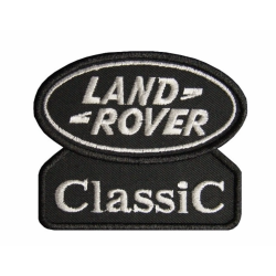 Ecusson noir & blanc Land Rover Classic