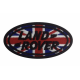 Union Jack Land Rover badge