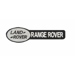 Land Rover Classic badge - black & white