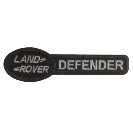 Land Rover Classic badge - black & white