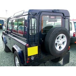 DEFENDER 90-110 LADDER WITH INTERGRATED REAR LAMP GUARD