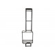 DEFENDER 90-110 LADDER WITH INTERGRATED REAR LAMP GUARD