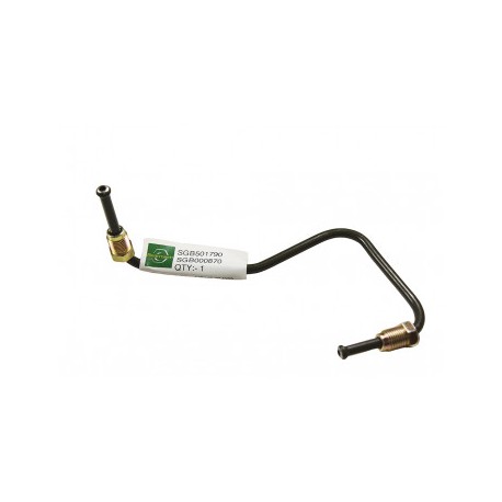 Brake Pipe - Front - LH - Jump Hose To Caliper - defender