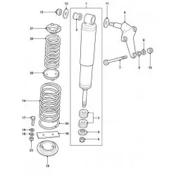 DEFENDER 110/130 TD4 rear shocks absorber