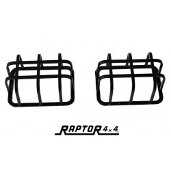 grilles rectangulaires de feux de recul/antibrouillard - defender - raptor