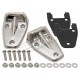 DEFENDER Billet bonnet hinges - Stainless Steel