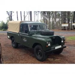 Bache sable 3/4 pour Defender 110 PICK-UP STANDARD
