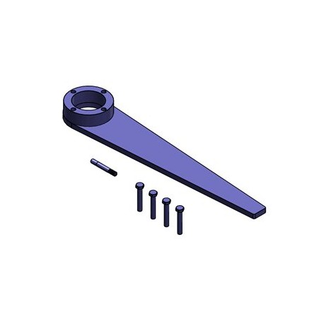 front pulley holding wrench