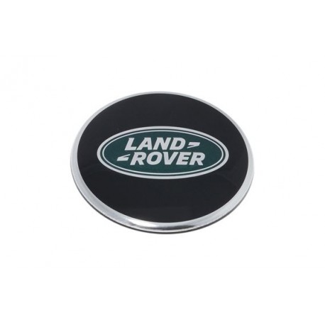 enjoliveur/cabochon/cache moyeu de jante alu - LAND ROVER - noir