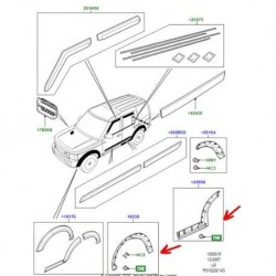 Retainer Clip - Body Mouldings & Trim - discovery 3/4 - freelander 1/2 - range rover sport - oem