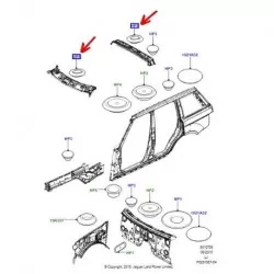 Caoutchouc Obturateur - defender (à partir de 2002) - genuine