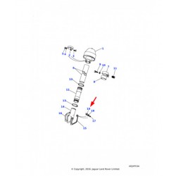 Clip/insert femelle de garniture de porte - oem