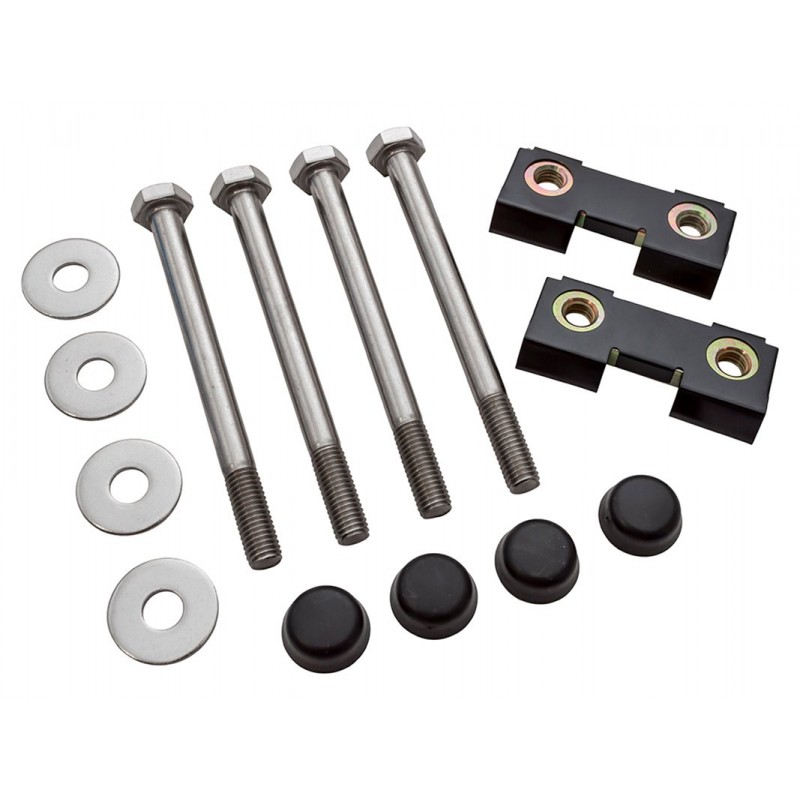 KIT DE FIXATION DE PARE-CHOC AVANT INOX DE DEFENDER - Best of LAND