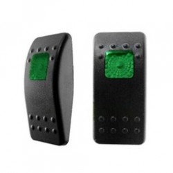 Green Lens for Single-Illuminated Rocker Switch