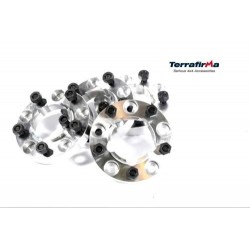 30mm alloy wheel spacer set for defender - discovery 1 - range rover classic - terrafirma