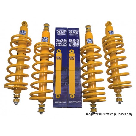 Super gaz Evolution suspension +40 mm - medium duty - DEFENDER 90 - DISCOVERY 1 - RANGE ROVER Classic