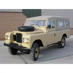 109" Series II, IIA & III Full Hood Cotton Canvas with side window