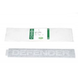 Defender silver sticker