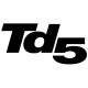 Autocollant TD5 noir de DEFENDER - GENUINE