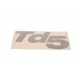 Black TD5 sticker - genuine