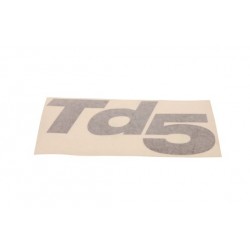 Black TD5 sticker - genuine