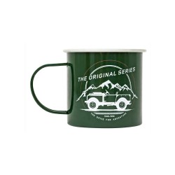 HERITAGE enamel mug green