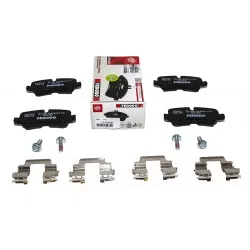 Jeu de 4 plaquettes de frein arrière - Range Rover sport - ferodo