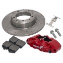 alcon defender rear brake kit