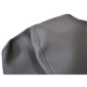 Dark grey vinyl seat trim cover kit - front - DEFENDER